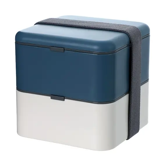 Kuti ushqimi Bento Box 1963ml (Kaltërt), Ngjyra: Kaltërt