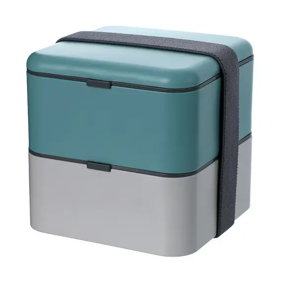 Kuti ushqimi Bento Box 1963ml (Gjelbërt), Ngjyra: Gjelbërt