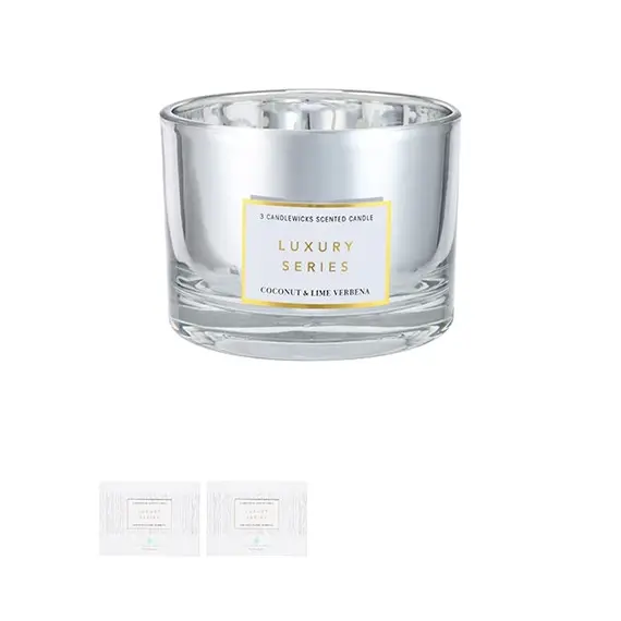 Luxury Series 3 - Qirinjë - Coconut Lime Verbena(Silver)