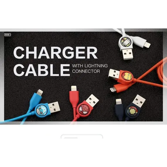 MARVEL Kabëll me Lightning Connector, 4 image