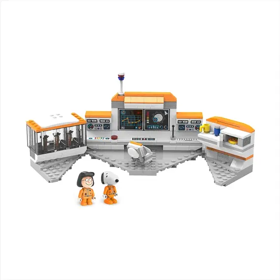 Lodër - Snoopy Space Traveler Building Blocks B(Command Room, 197 copë)