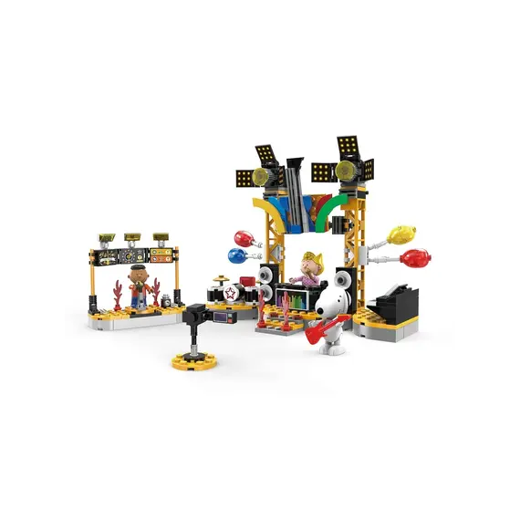 Lodër - Snoopy Street Fair Building Blocks A(Music Party, 303 copë)