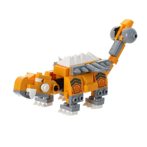 Lodër - Mecha Dinosaur Building Blocks (Ankylosaurus)