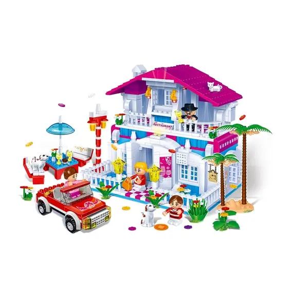 Lodër - Holiday Villa Building Blocks (552 copë)