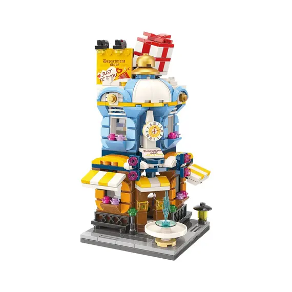 Lodër - City Corner Building Blocks (Department Store, 389 copë)