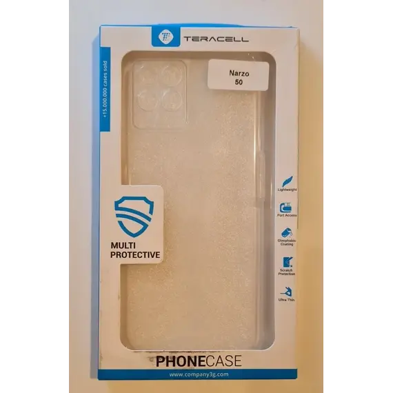 Mbrojtëse për telefon realmeNarzo 50 transparente