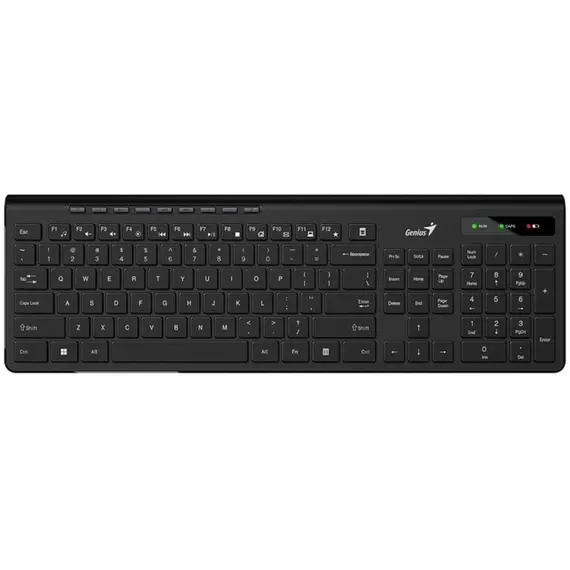 Tastierë Genius Slimstar 7230 Usb Us,  Zezë
