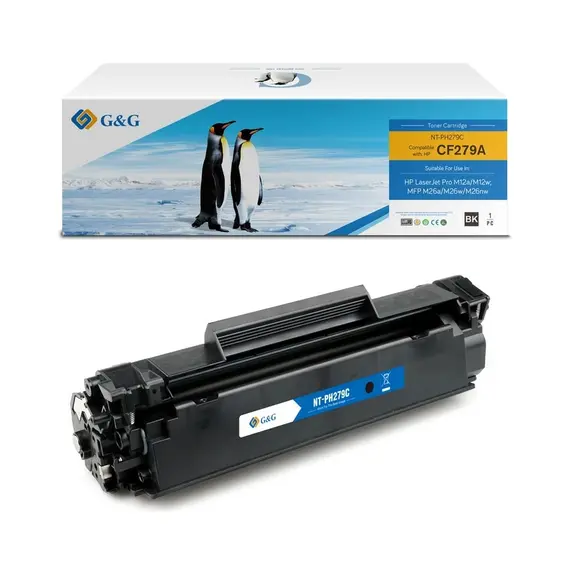 Toner CF279A e zezë"