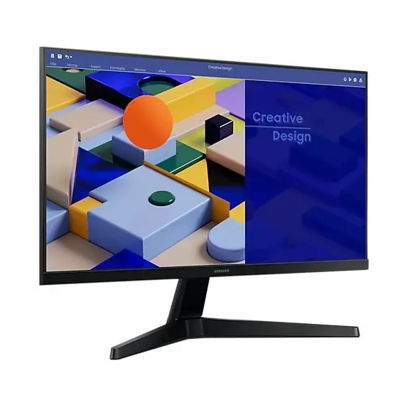 Monitor Samsung 27"  LCD S27C314EAU  75Hz, 2 image