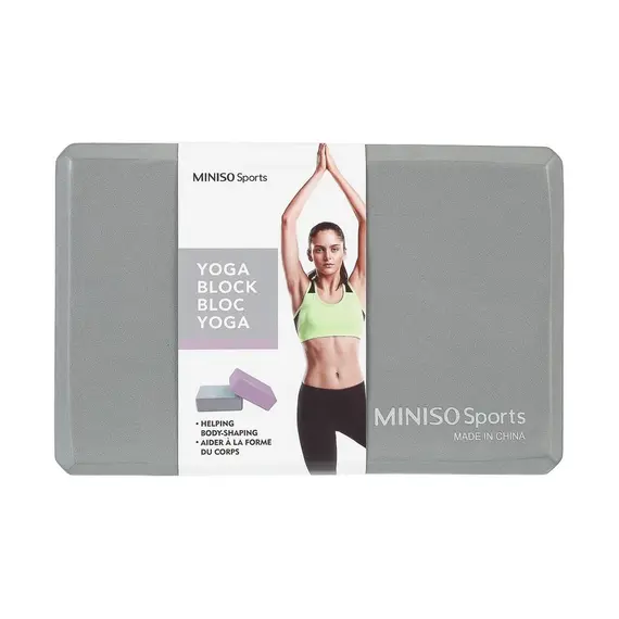 Miniso Sport Bllok për joga, Ngjyra: Hiri, 7 image