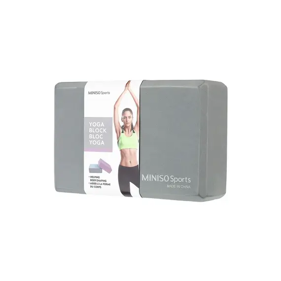Miniso Sport Bllok për joga, Ngjyra: Hiri, 10 image