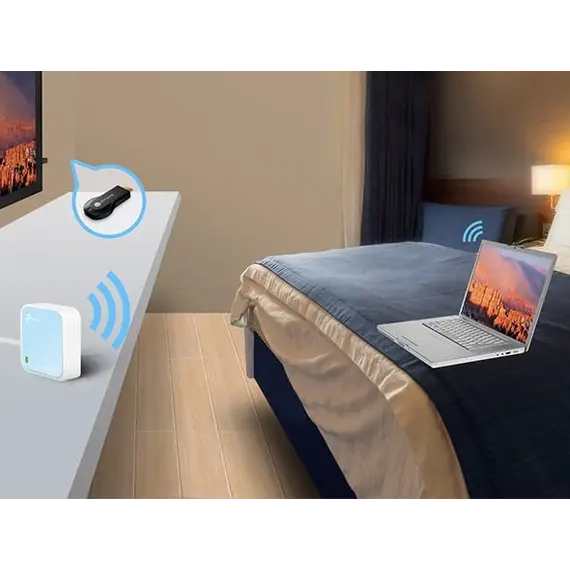 Ruter Tp-Link TL-WR802N N300 Nano Pocket Wi-Fi 2.4 GHz , 6 image