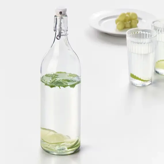 IKEA KORKEN Shishe qelqi, 1l, 2 image