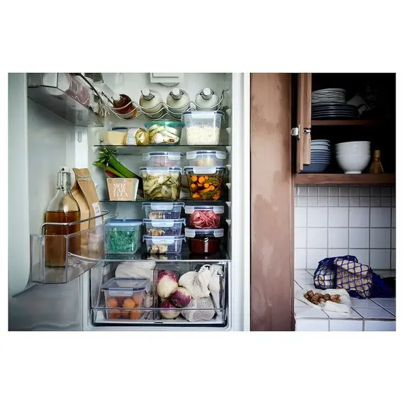 IKEA 365+ Enë katrore plastike, 750 ml, 4 image