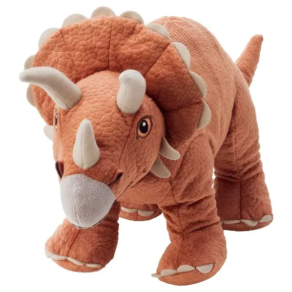 Lodër e butë dinosaur triceratops 46cm
