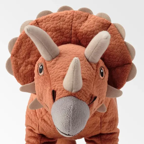 Lodër e butë dinosaur triceratops 46cm, 3 image