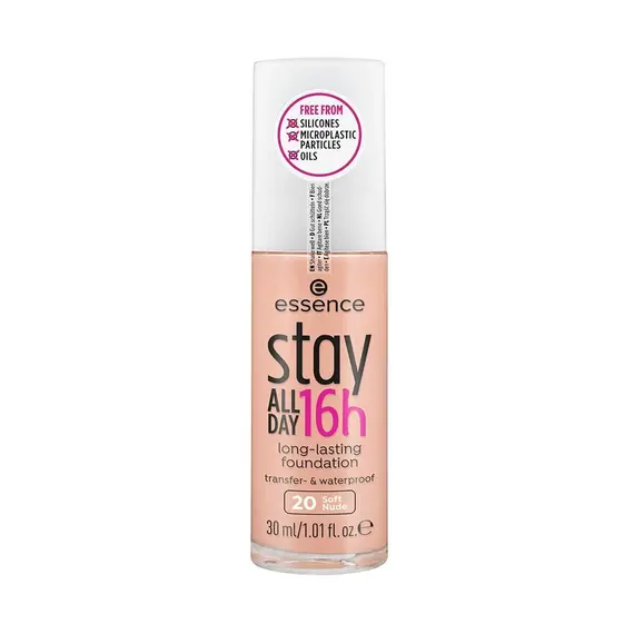 essence stay ALL DAY 16h long-lasting Foundation 20