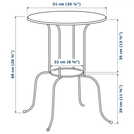 IKEA LINDVED Tavolinë, 6 image