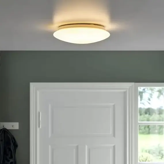 IKEA BARLAST Llampë muri/tavani, e bardhë (25cm)