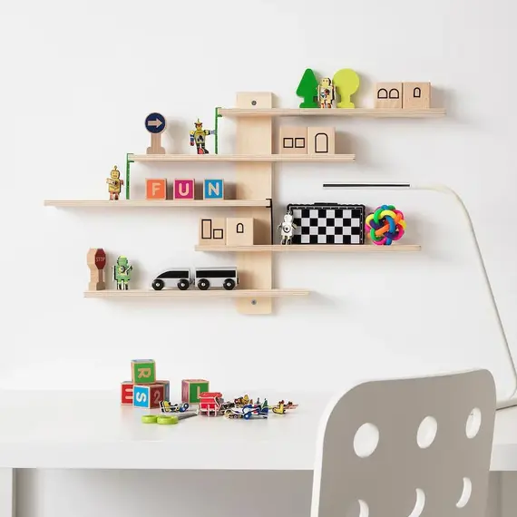 IKEA LUSTIGT Raft muri, 2 image