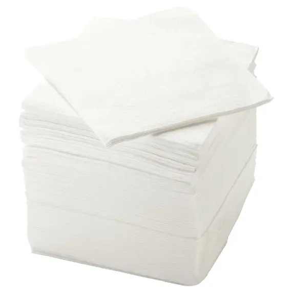 IKEA STORATARE Salveta të bardha 30x30 cm, 150 copë
