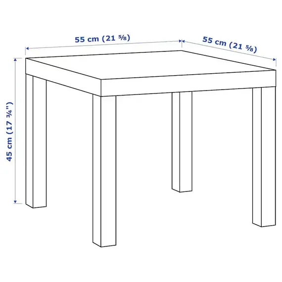 IKEA LACK Tavolinë 55x55 cm, 5 image