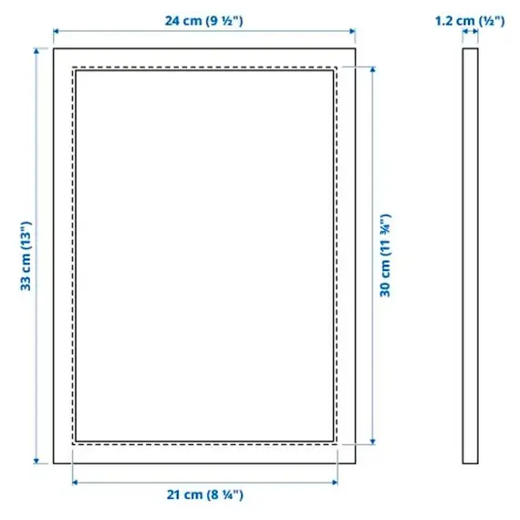 IKEA FISKBO Kornizë për fotografi 21x30 cm, 5 image