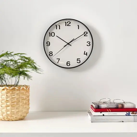 IKEA PLUTTIS Orë muri, 28cm, 2 image