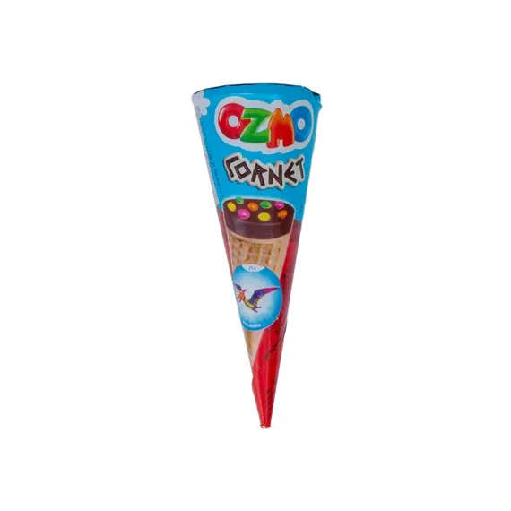 S. OZMO CORNET  25GR CHOCO (24PCS*4)
