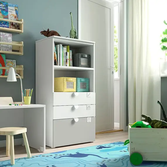 IKEA UPPRYMD Kuti 3 copë, 18x27x17cm, 5 image