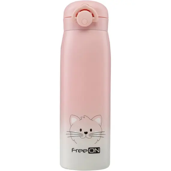 Termos Shishe 480ml, roze Freeon, Ngjyra: Rozë