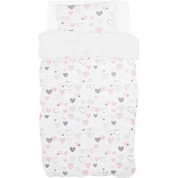 Mbulesa Set 2 pjese, roze Hearts Buba, Ngjyra: Rozë