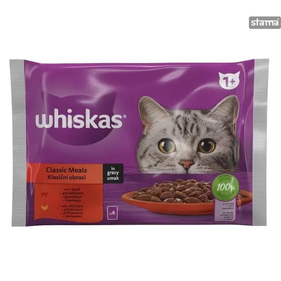 Whiskas Pouch 13x4x85gr ClassicSEL Adult Multi