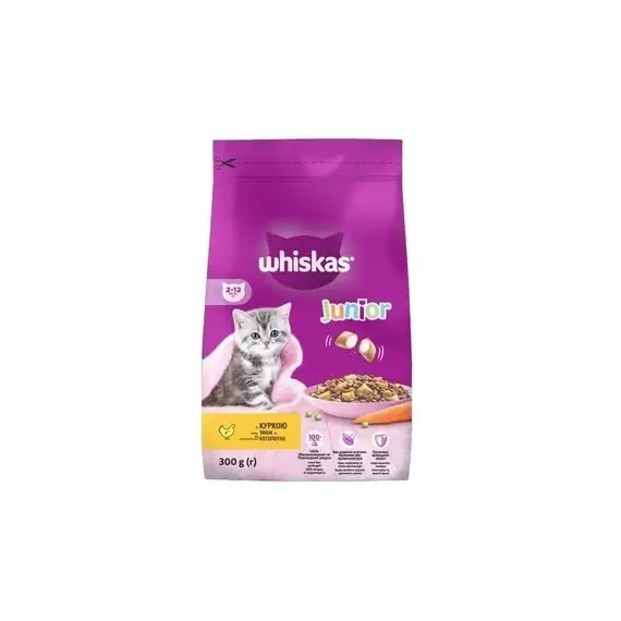 Whiskas Junior Dry Pule 14*300gr