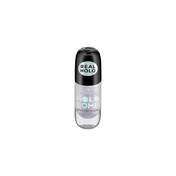 essence HOLO BOMB effect nail lacquer 01