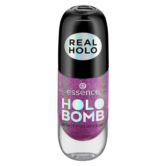 essence HOLO BOMB effect nail lacquer 02
