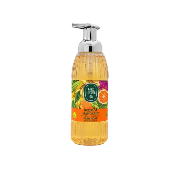 Shampon për duar me vaj ulliri natyral 500 ml - Bodrum Mandarin /P12, Madhësia: 0.500 ml, Ngjyra: Bodrum mandarin