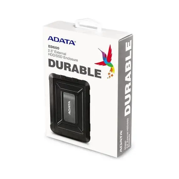 SSD CASE A-DATA AED600-U31-CBK 2.5" hard disk rack