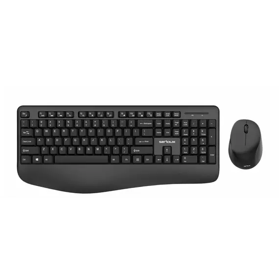 Set Tastierë , Maus Serioux Wireless Nk9810Wr Tastierë , Maus