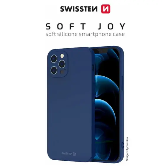 Mbrojtëse Për Telefon Joy Swissten Per Iphone 15 Pro Max Kaltërt