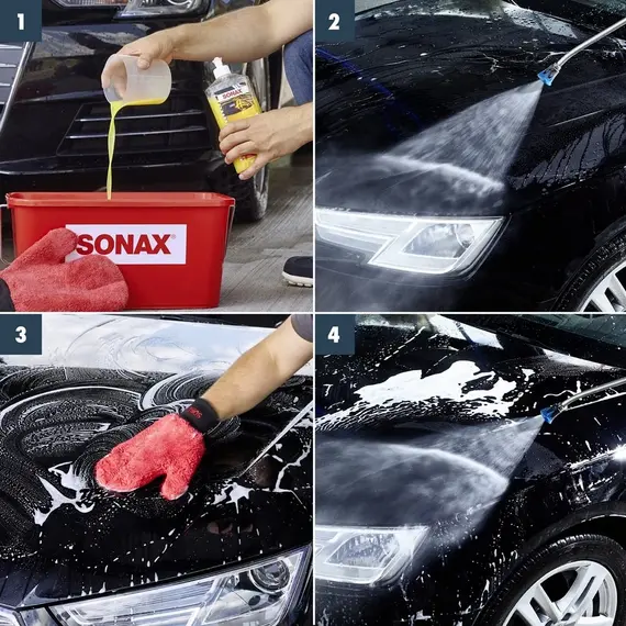 SONAX Konc. i Shamponit & Wax 500ml, 3 image