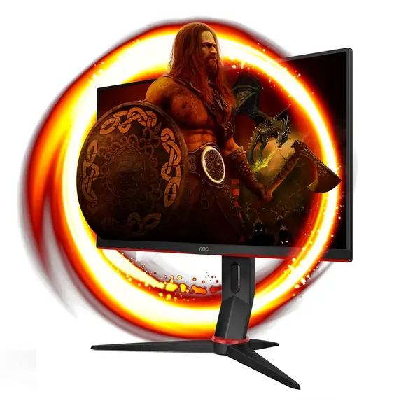 Monitor Gaming AOC 23.8" 24G2SPU, BK IPS LED 165Hz, 7 image