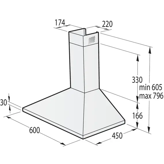 Aspirator Gorenje WHC629E4X, 5 image