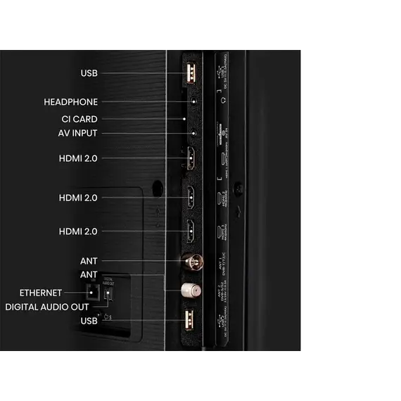Televizor Hisense 65"65U6KQ Mini-LED 4K UHD Smart TV, 8 image