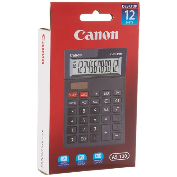Llogaritësi CANON AS120 II DBL 12 DIGITS