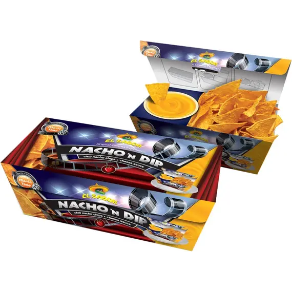 Nacho chips me kripë + salcë , EL SABOR/P12