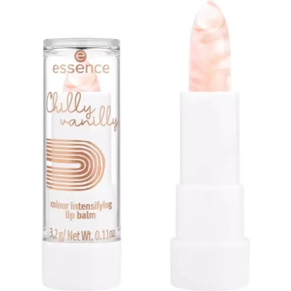essence Chilly vanilly colour intensifying lip balm 01
