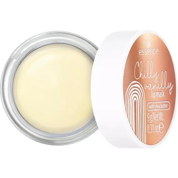 essence Chilly vanilly lip mask 01