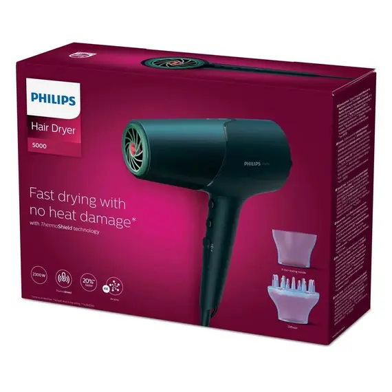 Tharëse për flokë Philips BHD512-00, 5 image