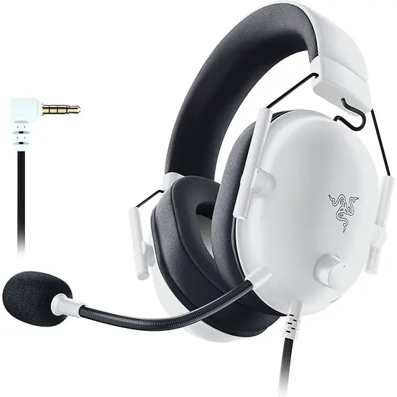 Kufje Gaming Razer Blackshark V2 X, Bardhë